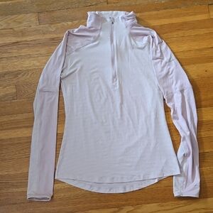 Women's Light Pink Long Sleeve Top